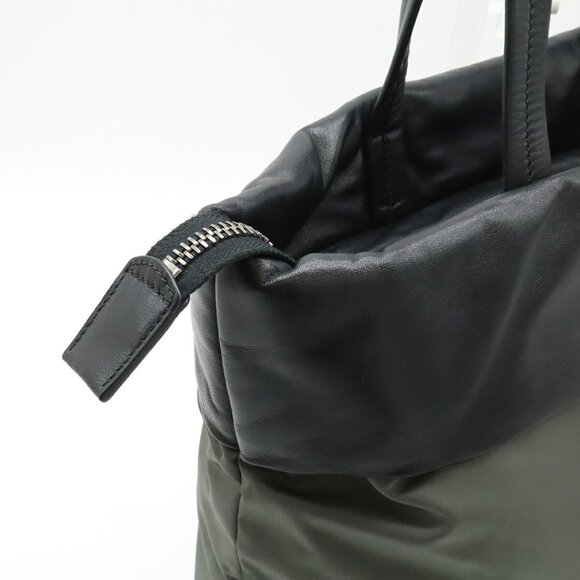 PRADA Black Leather Tote Bag - Picture 8 of 10